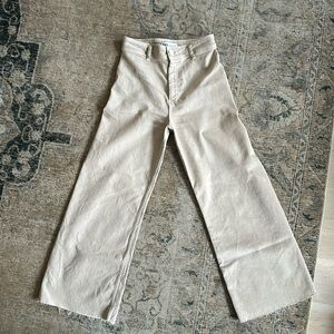 Zara marine high waist denim